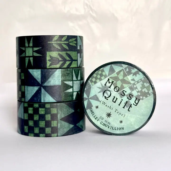 Mossy Quilt Washi Tape