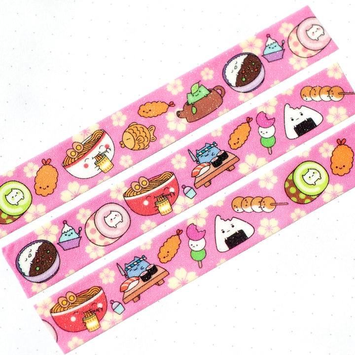 Mostly Happy Japanese Food Washi Tape