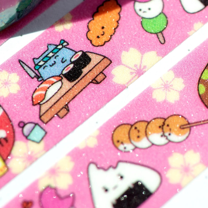Mostly Happy Japanese Food Washi Tape