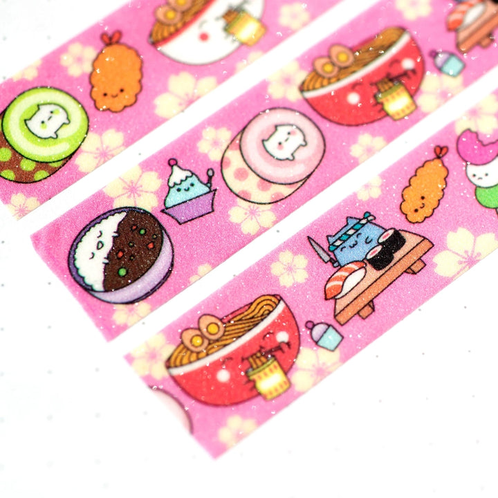 Mostly Happy Japanese Food Washi Tape