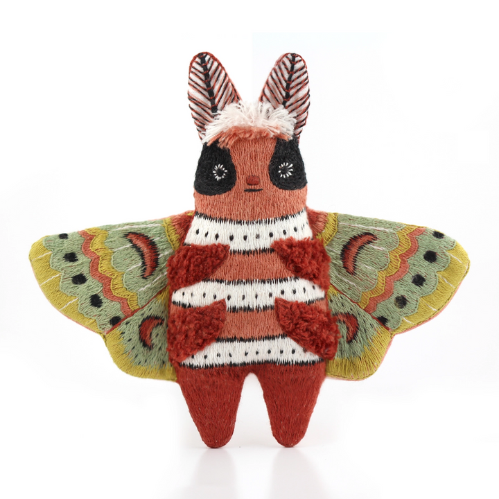 Moth Doll Embroidery Kit