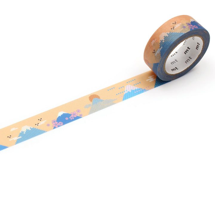 Pixelated Mt. Fuji Japanese Washi Tape