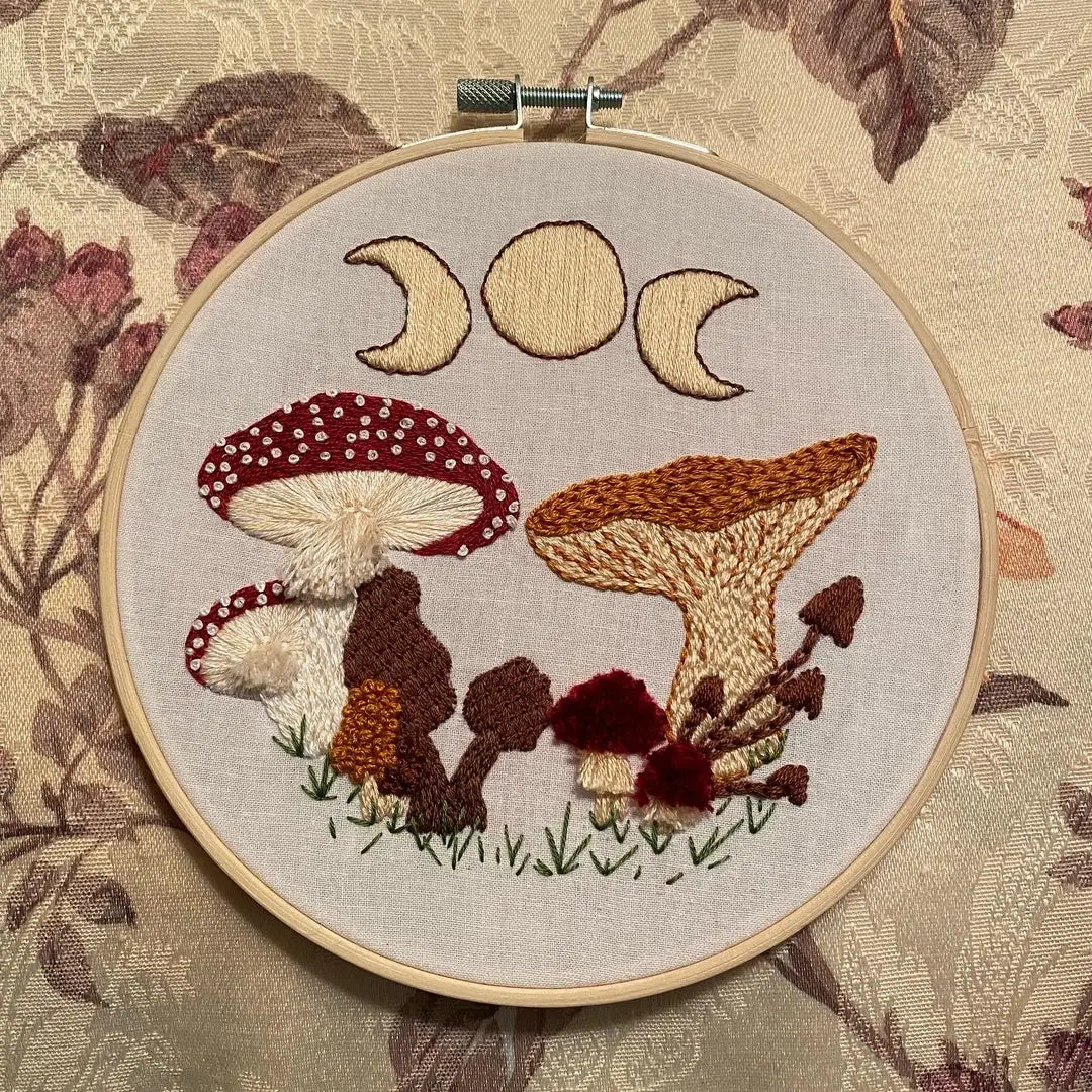 Mushie Sampler Hand Embroidery Kit