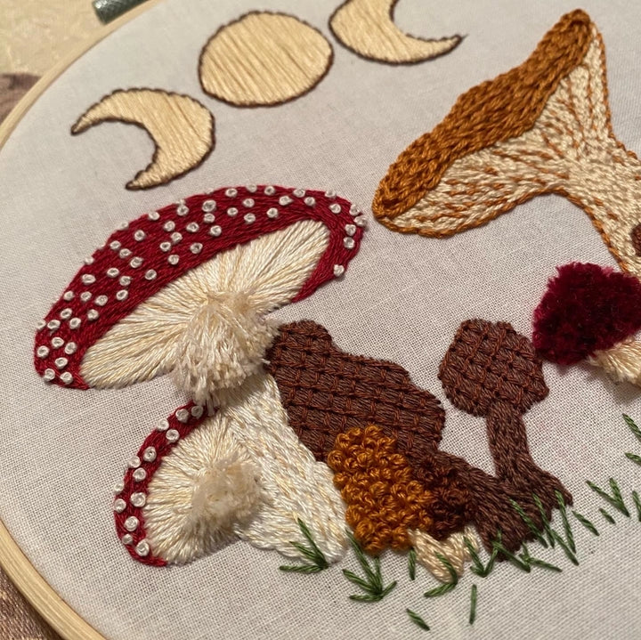 Mushie Sampler Hand Embroidery Kit