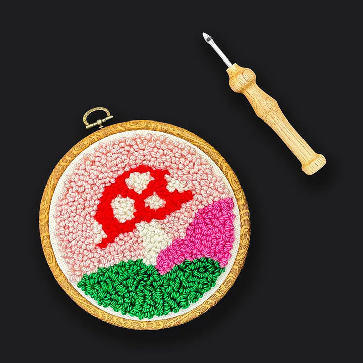 Ruby Star Society Punch Needle Kit - Mushroom by Melody Miller
