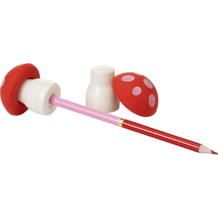 Mushroom Pencil Sharpener & Eraser