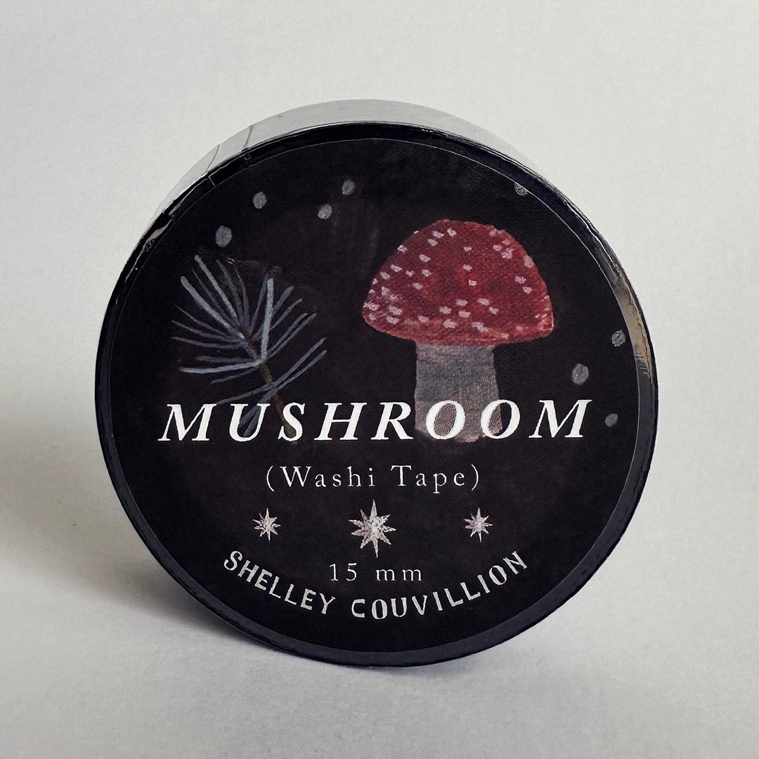 Mushroom in Autumn Washi Tape
