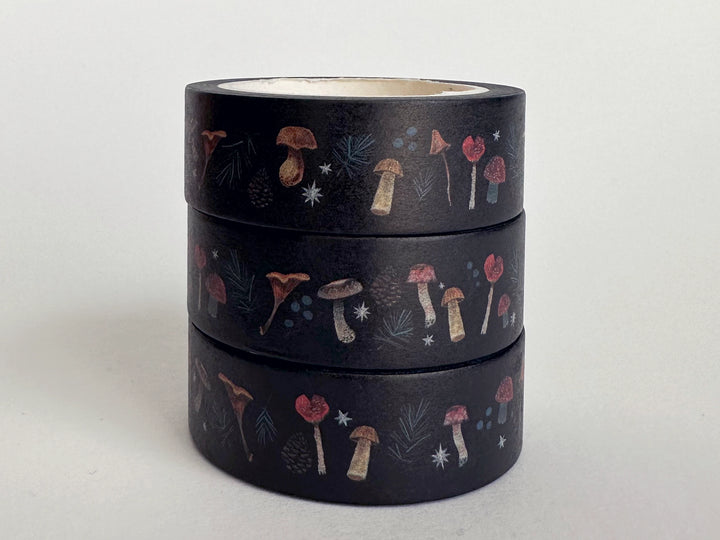 Mushroom in Autumn Washi Tape