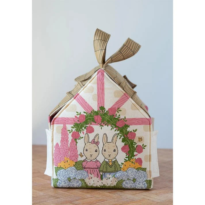 Stacy Iest Hsu SECRET GARDEN - Bunny Cottage Fabric Panel
