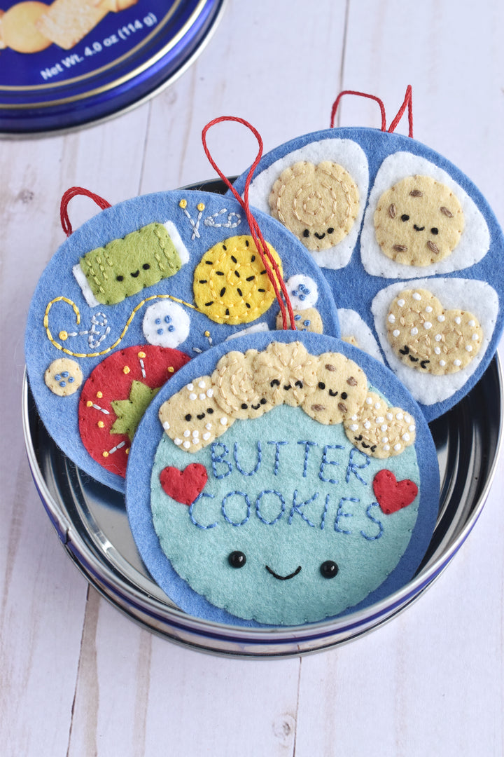 PDF Pattern - Mystery Tin Felt Ornament Sewing Pattern