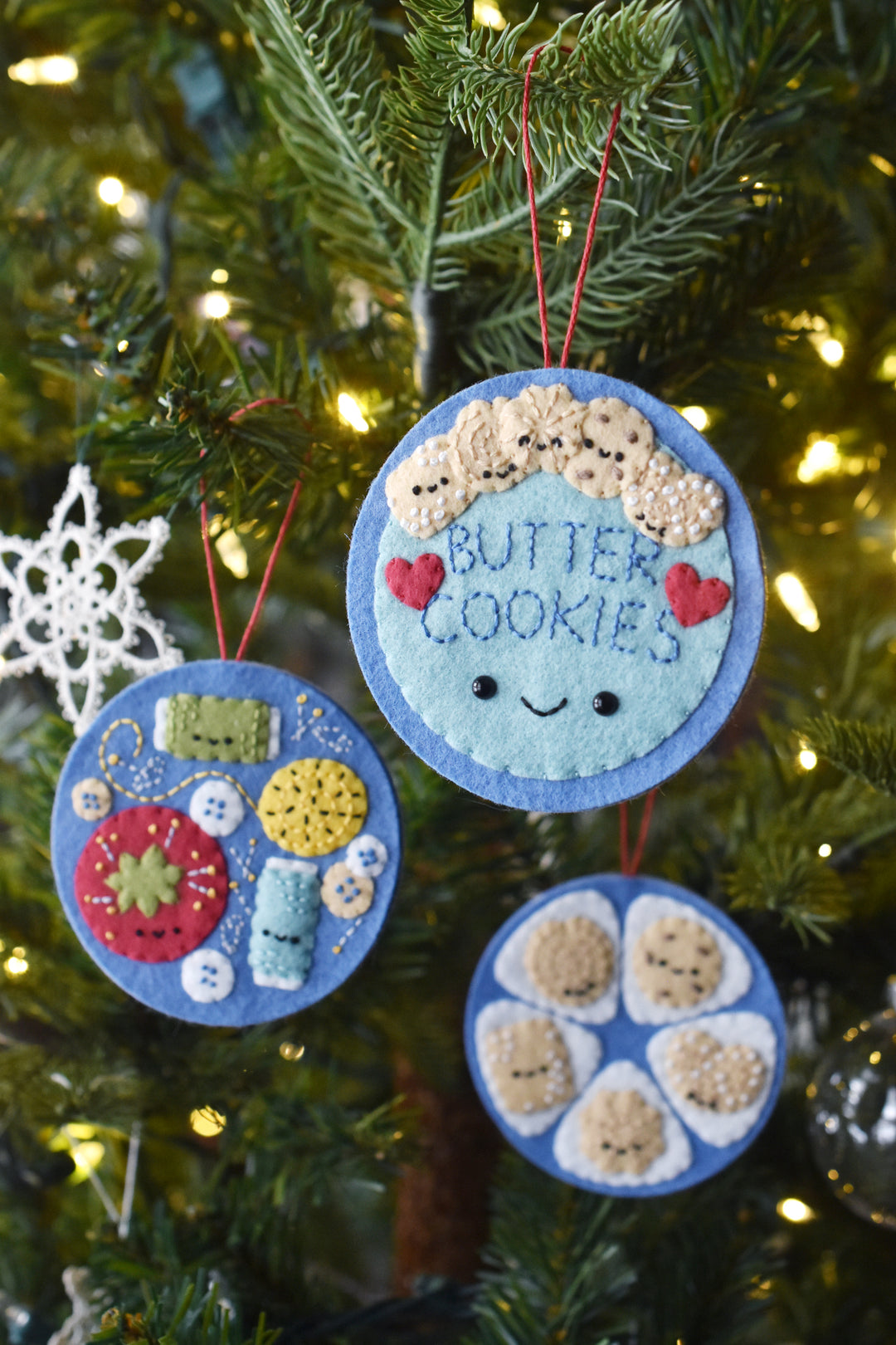 PDF Pattern - Mystery Tin Felt Ornament Sewing Pattern