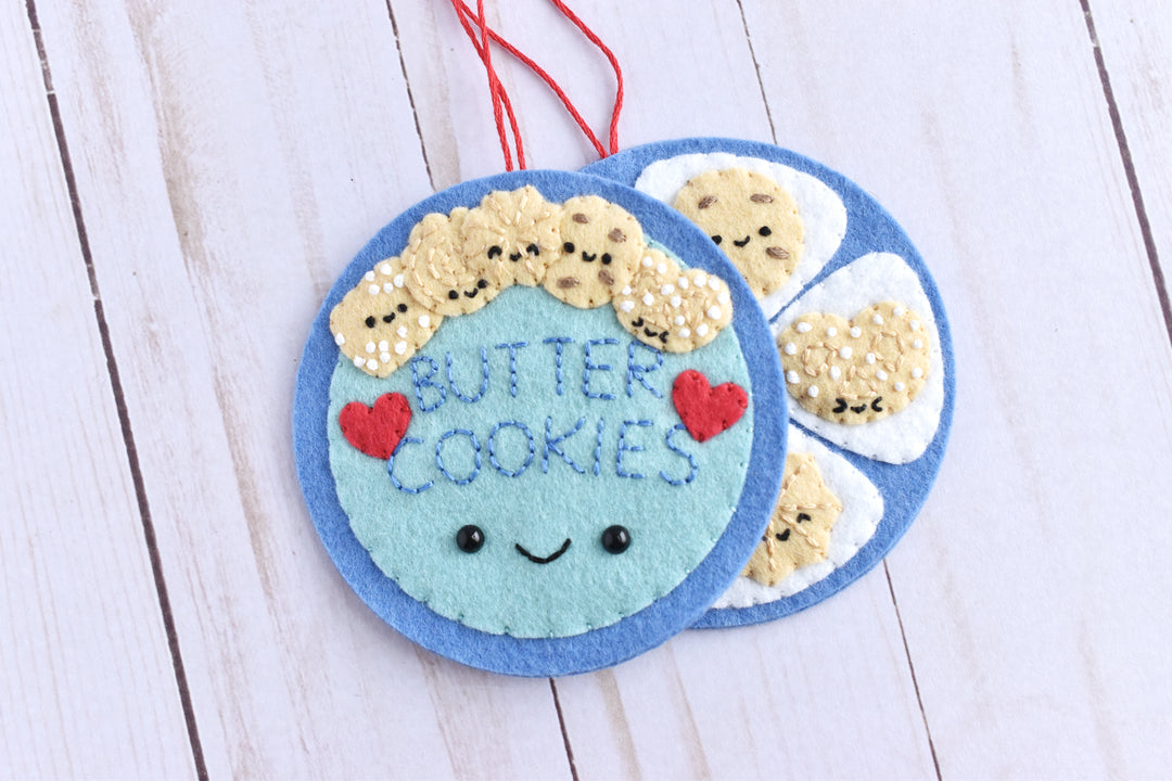 PDF Pattern - Mystery Tin Felt Ornament Sewing Pattern