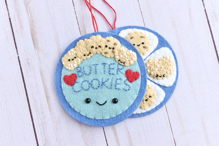 PDF Pattern - Mystery Tin Felt Ornament Sewing Pattern