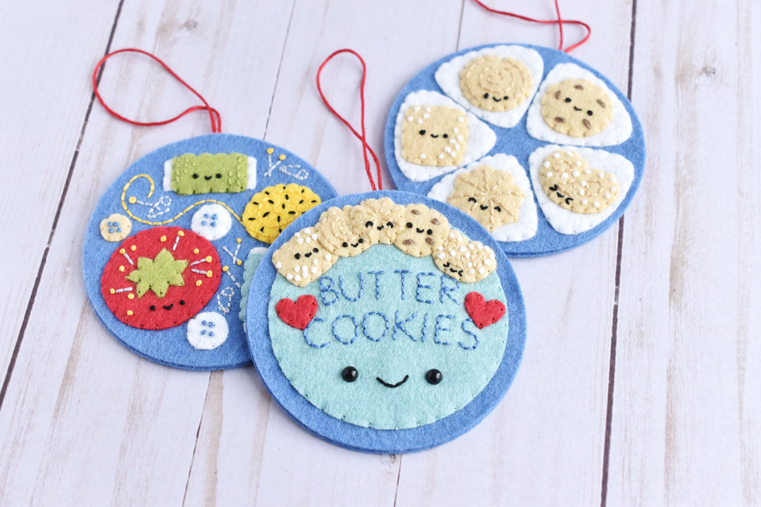PDF Pattern - Mystery Tin Felt Ornament Sewing Pattern