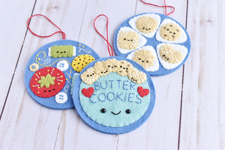 PDF Pattern - Mystery Tin Felt Ornament Sewing Pattern