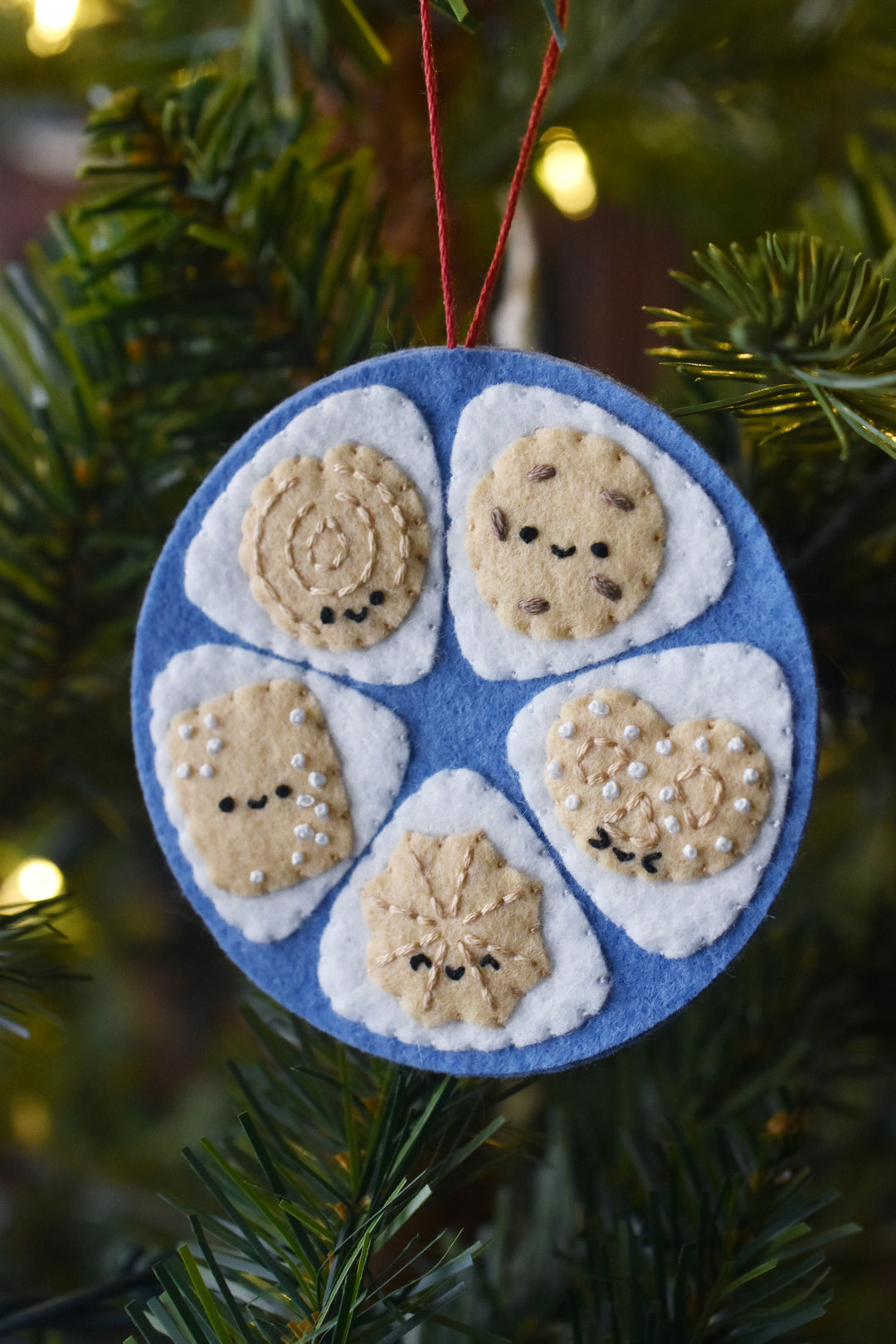 PDF Pattern - Mystery Tin Felt Ornament Sewing Pattern