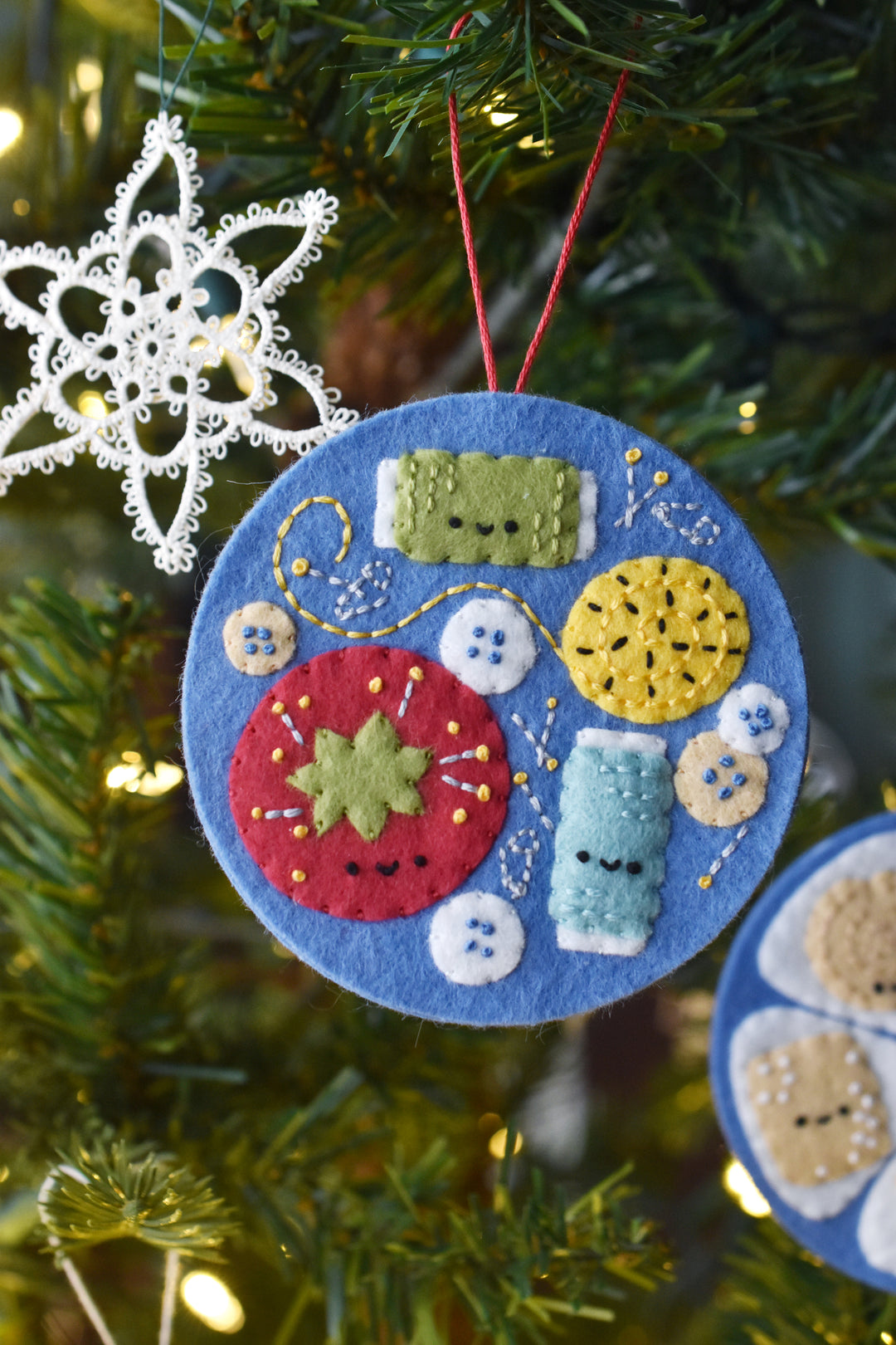 PDF Pattern - Mystery Tin Felt Ornament Sewing Pattern