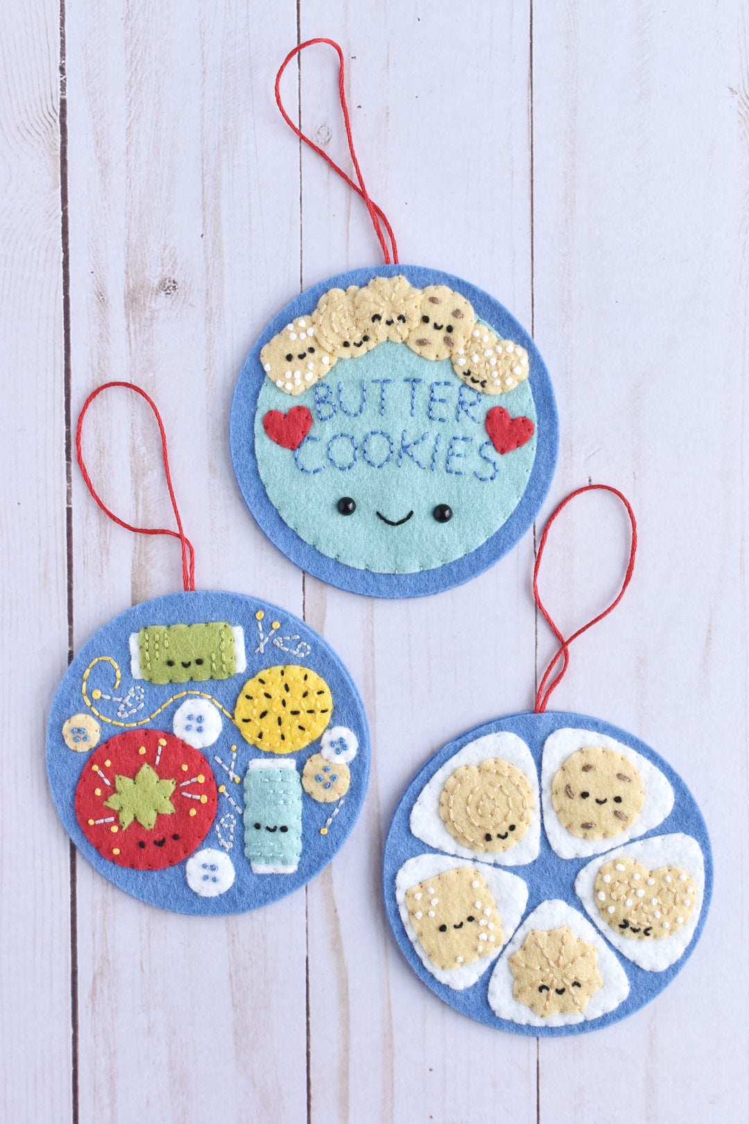 PDF Pattern - Mystery Tin Felt Ornament Sewing Pattern