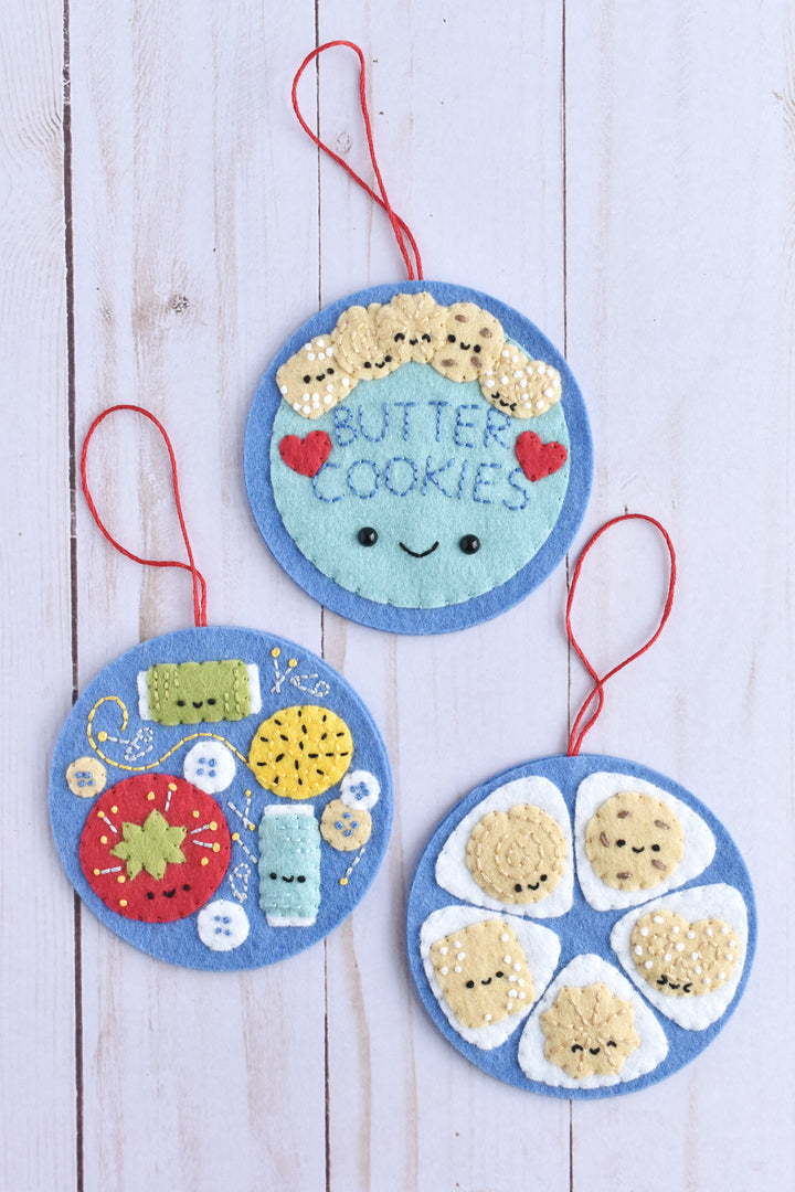 PDF Pattern - Mystery Tin Felt Ornament Sewing Pattern