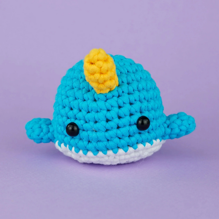 Bjorn the Narwhal Beginner Amigurumi Crochet Kit