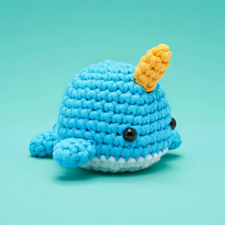 Bjorn the Narwhal Beginner Amigurumi Crochet Kit
