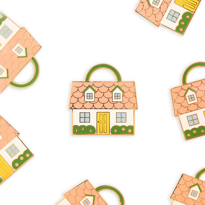 Magnetic Enamel Needle Minder - Needlepoint House
