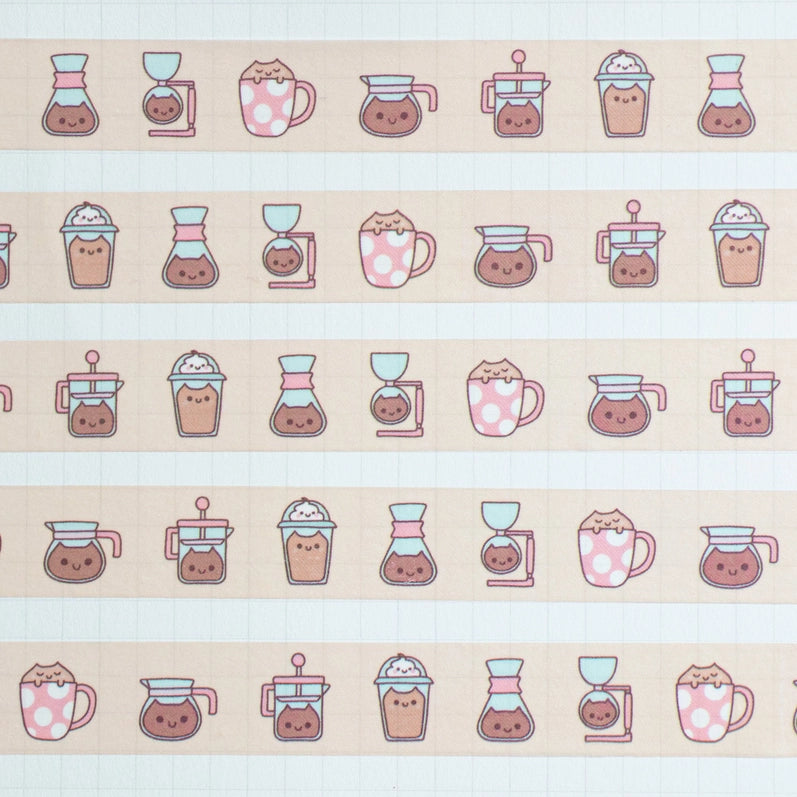 Neko Coffee Washi Tape