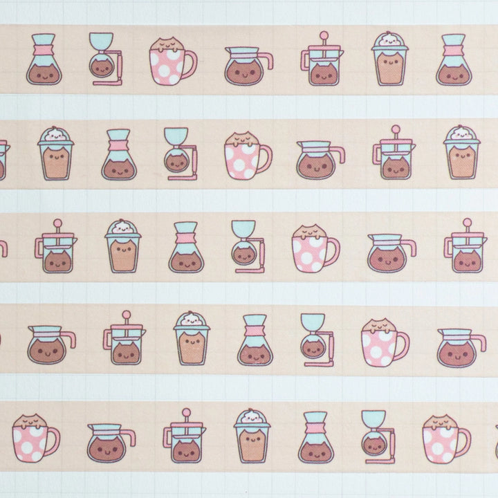 Neko Coffee Washi Tape