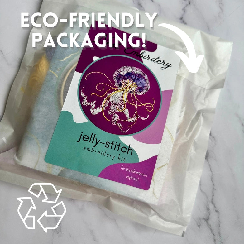 Jellyfish Embroidery Kit