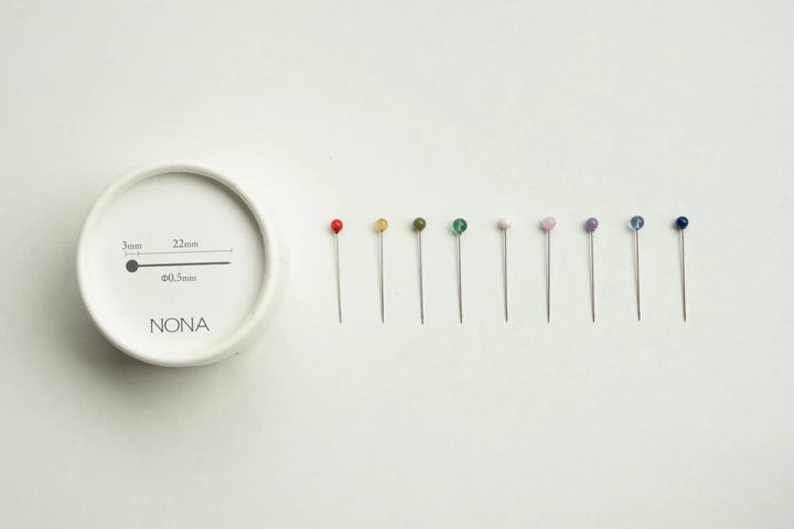 Japanese Glass Head Pins