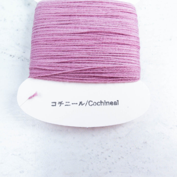 Natural Dyed Japanese Sashiko Thread - Cochineal 4 (104)