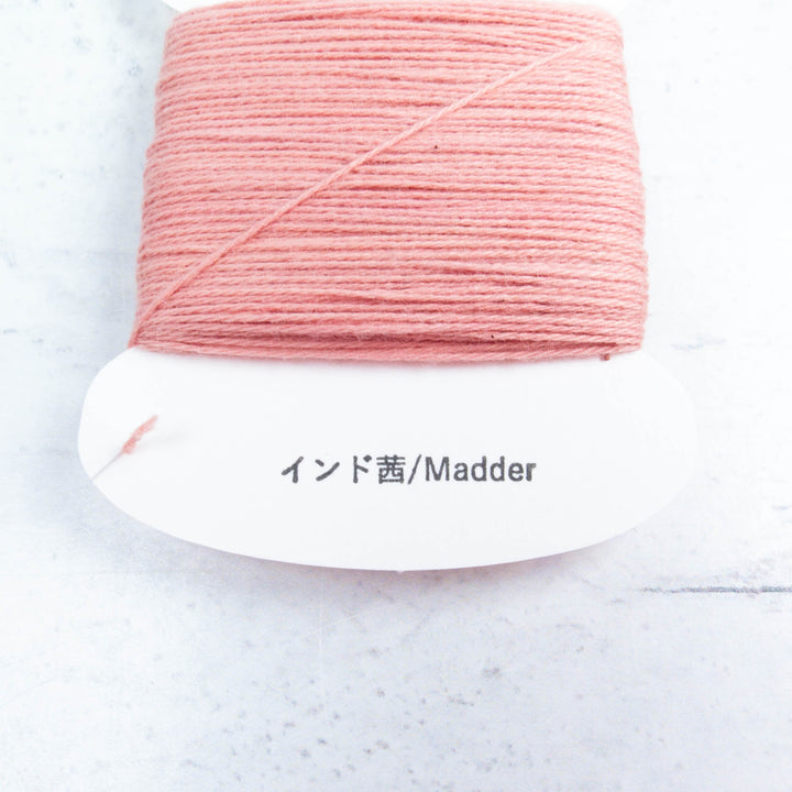 Natural Dyed Japanese Sashiko Thread - Madder 1 (106)
