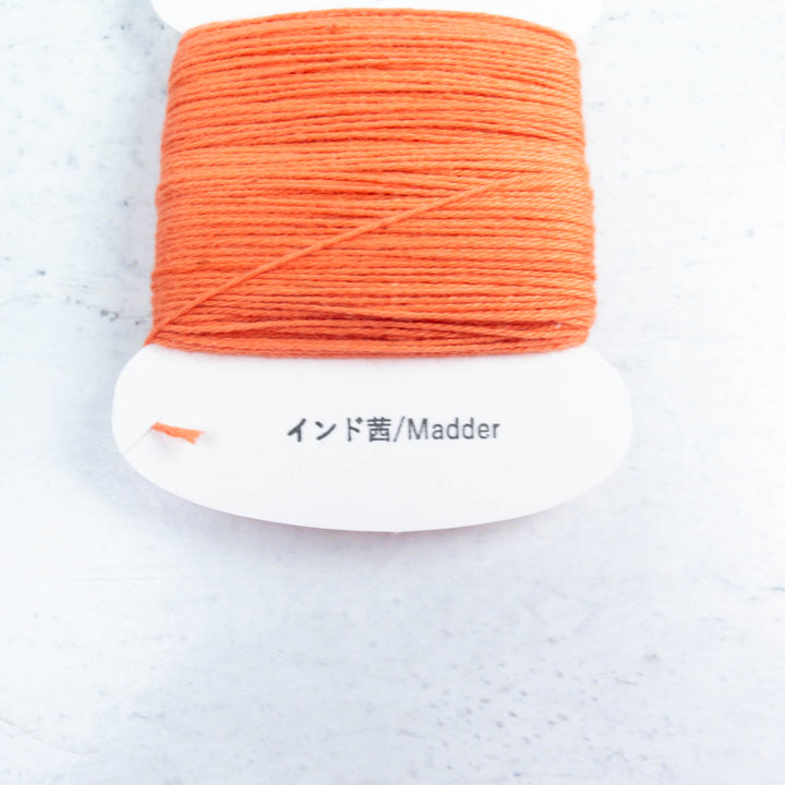 Natural Dyed Japanese Sashiko Thread - Madder 2 (107)