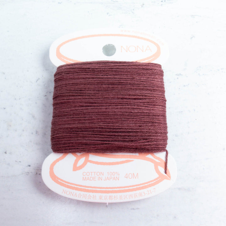 Natural Dyed Japanese Sashiko Thread - Madder 4 (109)