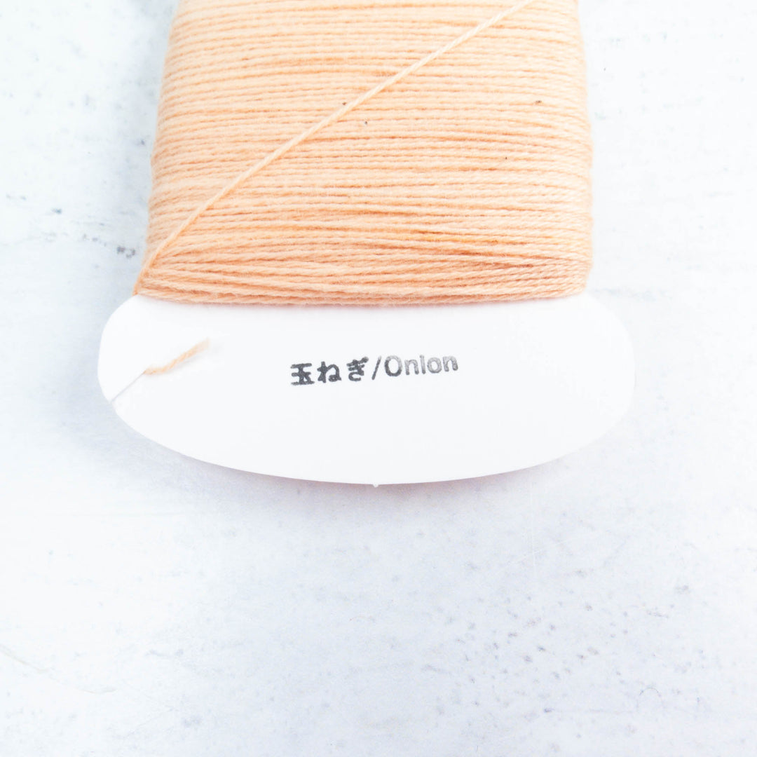 Natural Dyed Japanese Sashiko Thread - Onion (111)