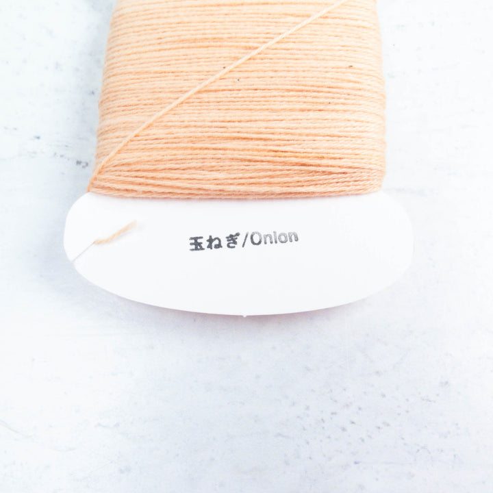 Natural Dyed Japanese Sashiko Thread - Onion (111)