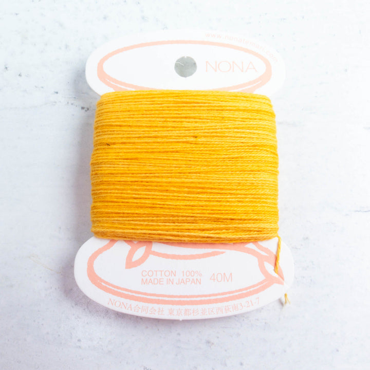 Natural Dyed Japanese Sashiko Thread - Onion 2 (112)