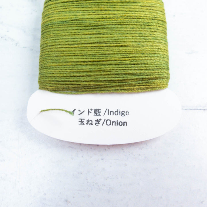 Natural Dyed Japanese Sashiko Thread - Indigo/Onion 3 (119)