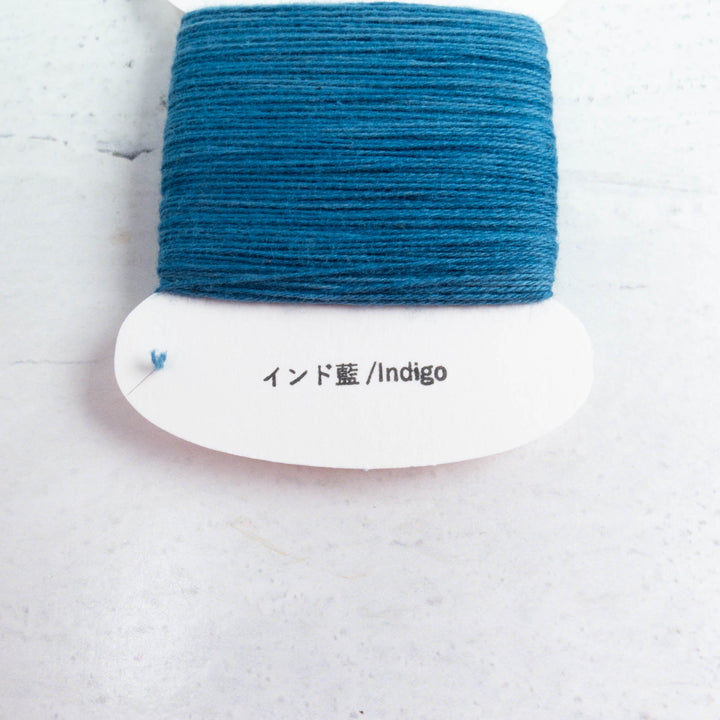 Natural Dyed Japanese Sashiko Thread - Indigo 3 (123)