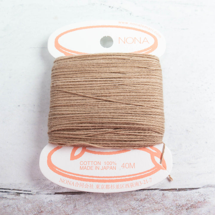 Natural Dyed Japanese Sashiko Thread - Walnut 1 (129)