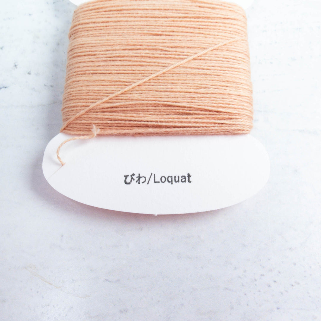 Natural Dyed Japanese Sashiko Thread - Loquat (131)