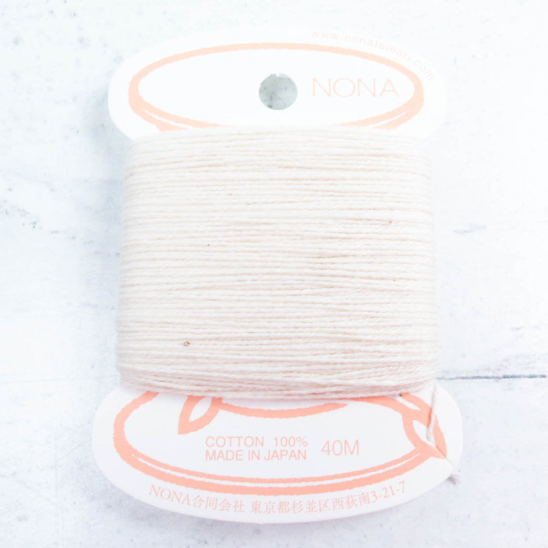 Natural Dyed Japanese Sashiko Thread - Ecru (133)