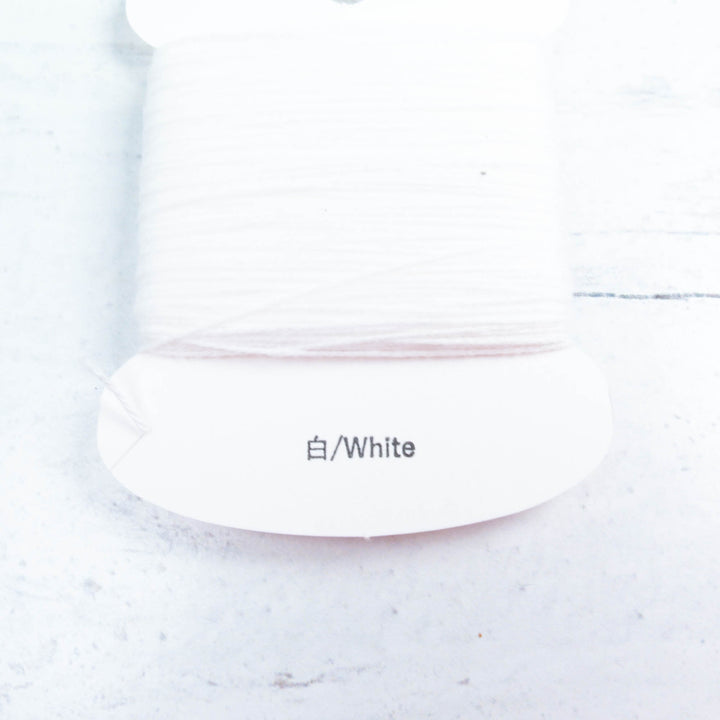 Natural Dyed Japanese Sashiko Thread - White (134)