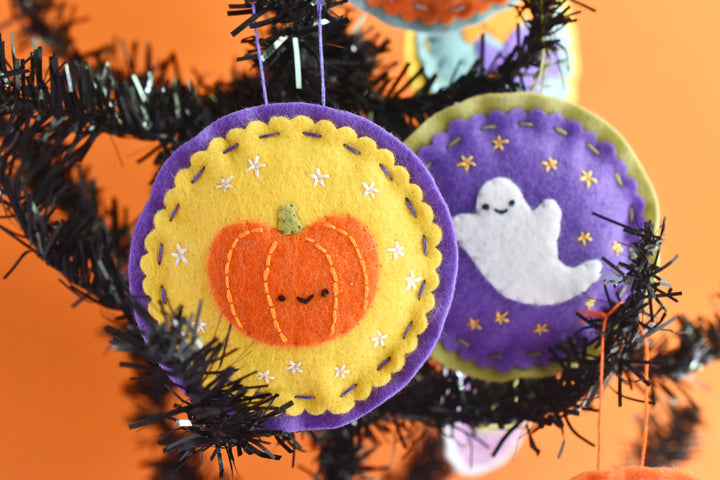 PDF Pattern - Not So Spooky Felt Ornament Sewing Pattern