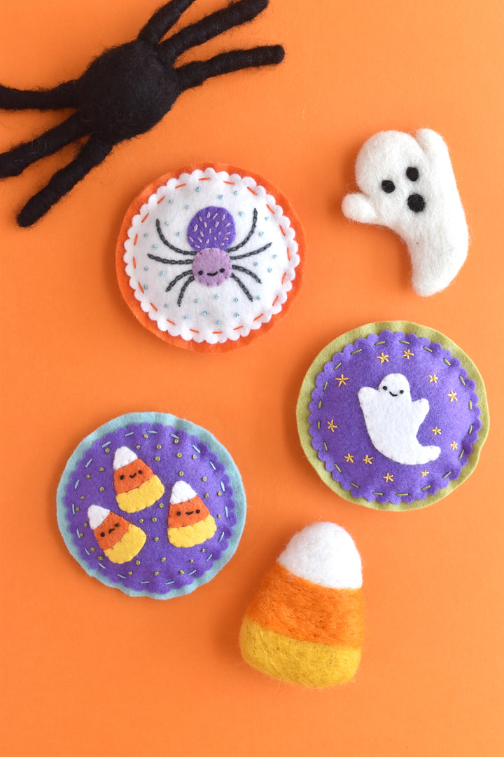PDF Pattern - Not So Spooky Felt Ornament Sewing Pattern