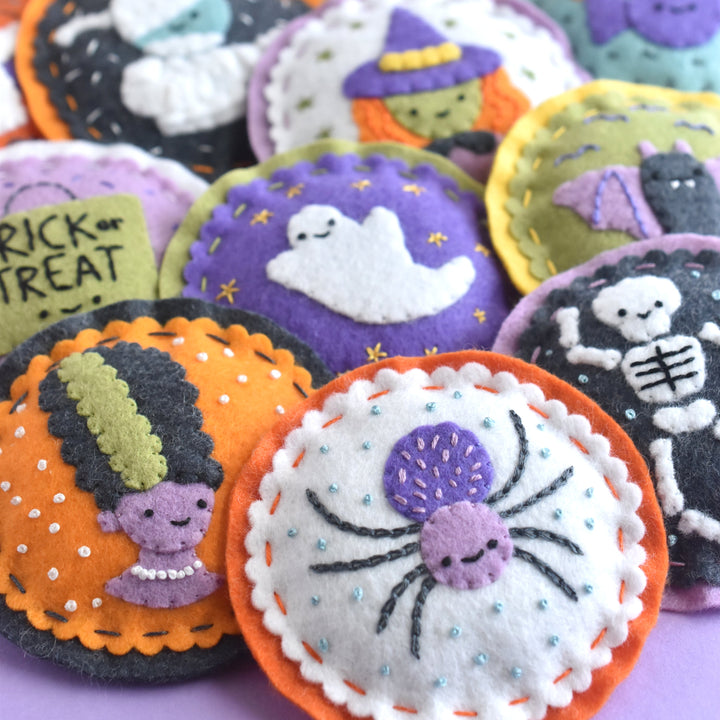 PDF Pattern - Not So Spooky Felt Ornament Sewing Pattern
