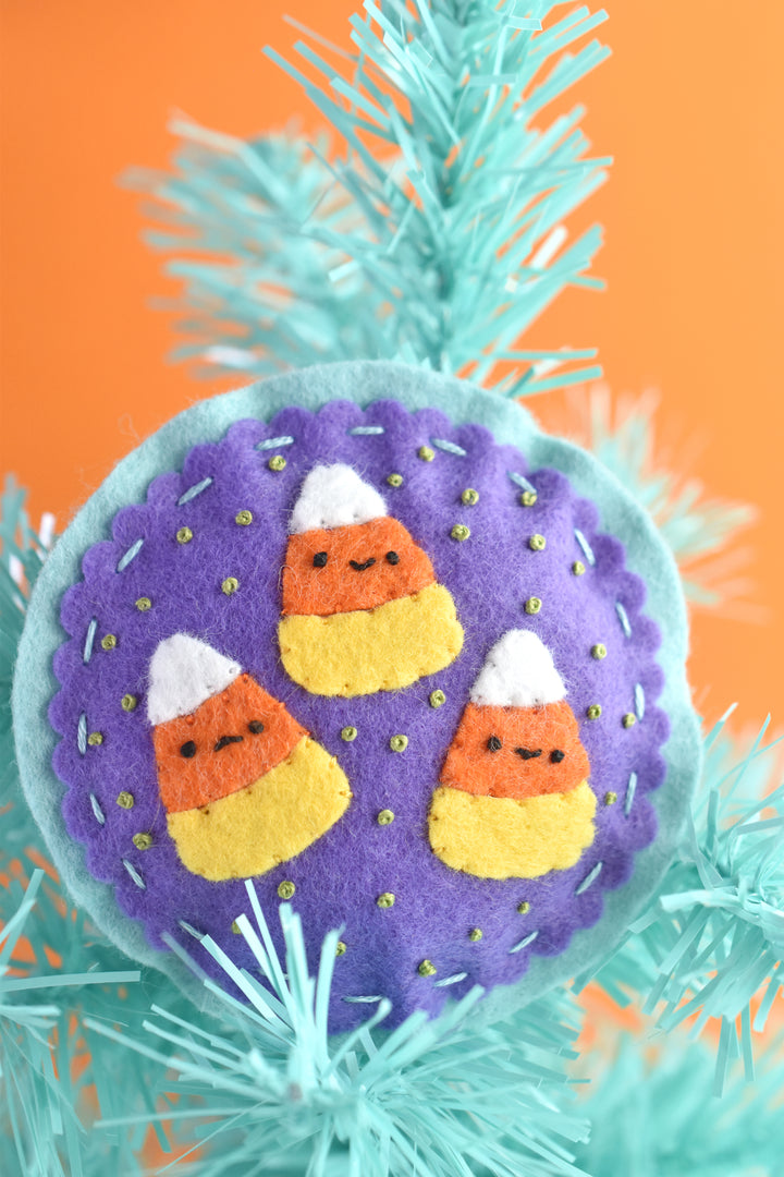 PDF Pattern - Not So Spooky Felt Ornament Sewing Pattern