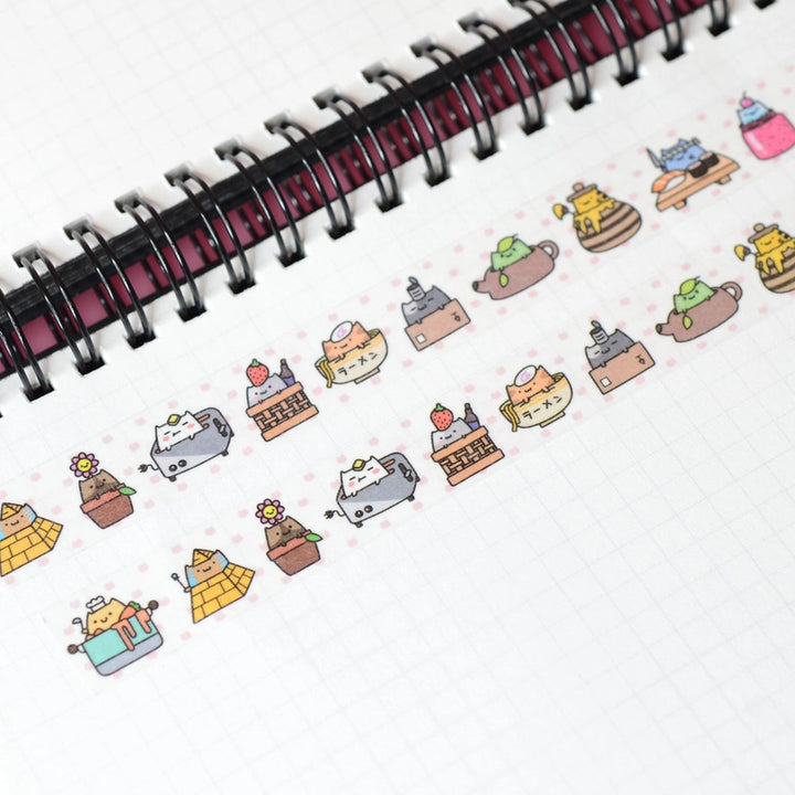 Ohayo Neko Washi Tape