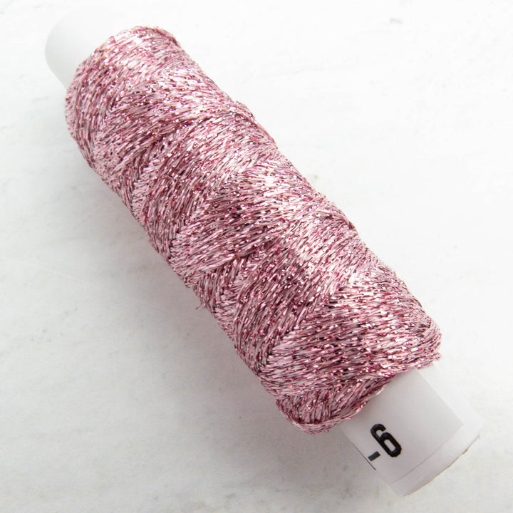 Olympus Metallic Embroidery Floss - Pink (#6)