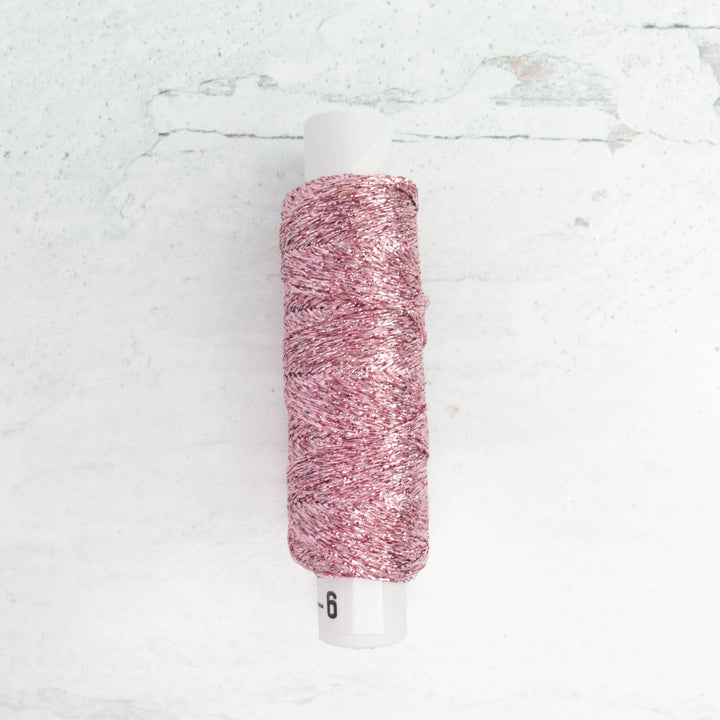 Olympus Metallic Embroidery Floss - Pink (#6)